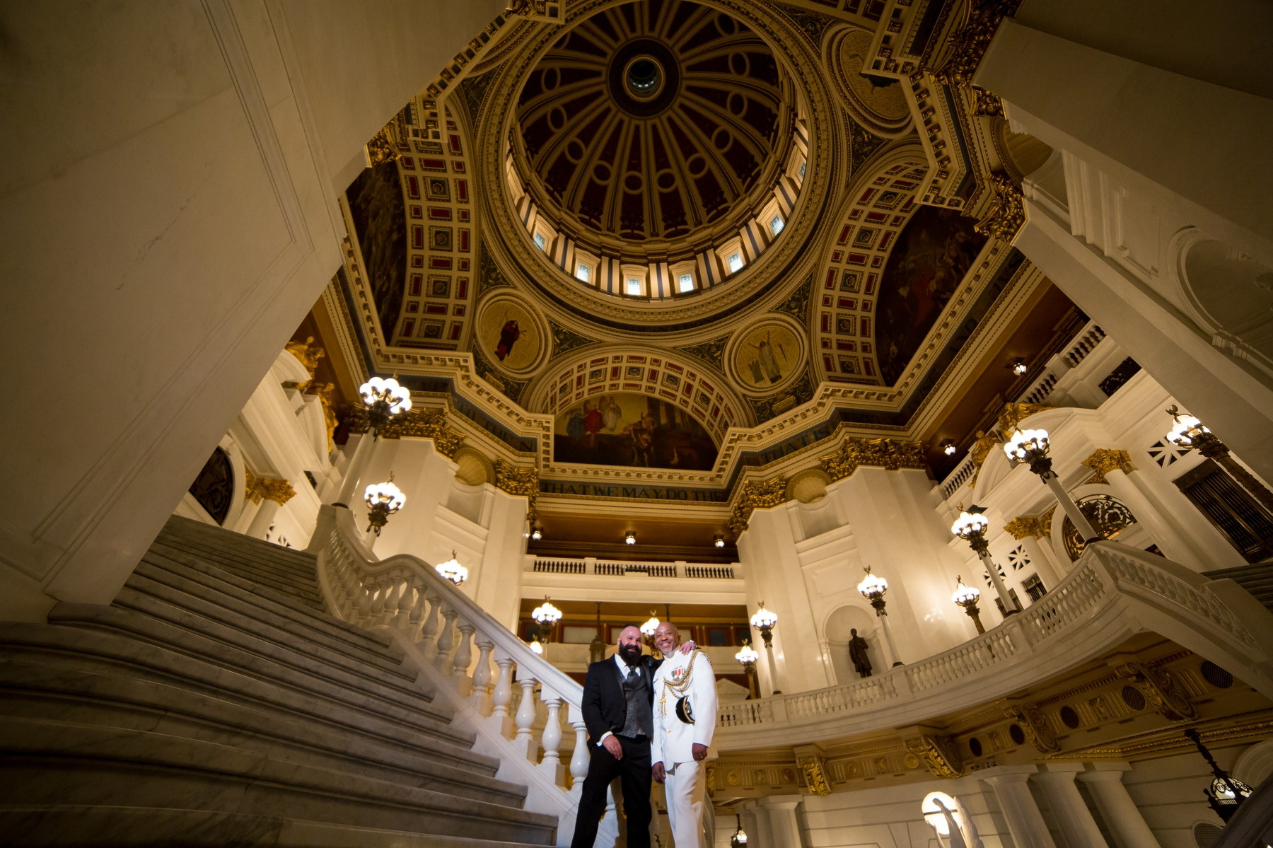 Harrisburg Capitol Rotunda Wedding